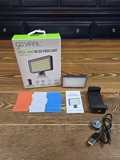 50 LED Video Light Insta-Fame Dimmable Super Bright DP-VL50 Digipower