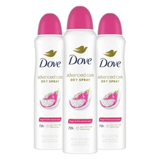 Dove Advanced Care Antiperspirant Deodorant Spray for Women 3 Pack Dragon Fruit