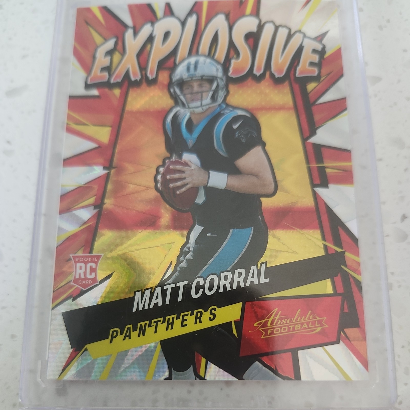 2022 Panini Absolute - Explosive Matt Corral #E37 (RC)