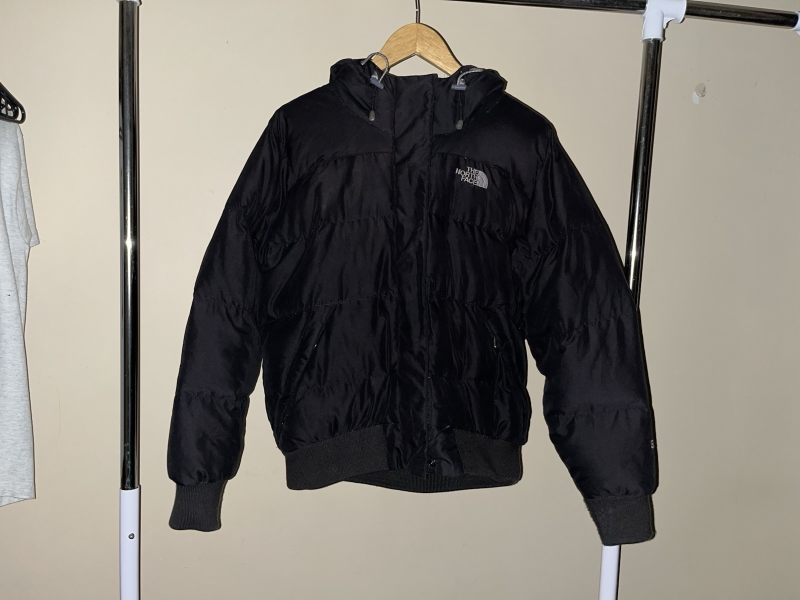 The North Face Women's Hooded Goose Down Puffer Jacket 550 Size M