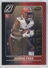 2022 Panini Zenith Rookies Artist Proof Silver 40/50 Jerome Ford #180 rp9