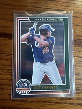 2022 Panini USA Baseball Stars & Stripes #49 Riley Stanford 18U National Team