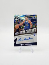 Reece Beekman 2024-25 Panini Donruss Optic RC Fast Break Signatures Auto