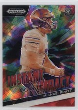 2024 Panini Prizm Draft Picks Instant Impact Red Ice Michael Pratt #II-MP 0kb5