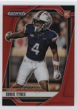 2025 Panini Prizm Draft Picks Red Prizm 224/399 Chris Tyree #143 14wi