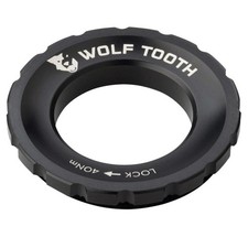 Wolf Tooth CenterLock Rotor Lockring - External Splined, Black