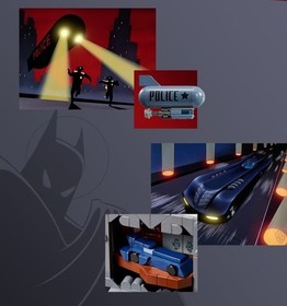 LEGO 76271 Batman The Animated Series Gotham City Skyline Diorama Art DC Comics