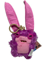 ZURU Fugglers Small Purple Bunny Plush Stuffed Animal Long Ears