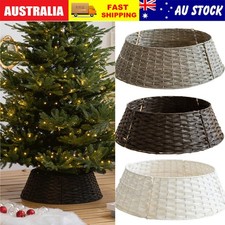 Christmas Tree Collar Xmas Tree Skirt Christmas Tree Ring Cover Party Decoration
