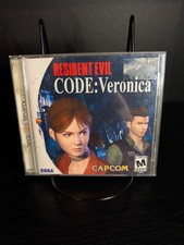 Resident Evil - CODE: Veronica (Sega Dreamcast, 2000) Tested CIB Complete In Box
