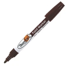 Thornton's Art Supply Oil-Based Paint Marker, Medium Point, Brown Ink