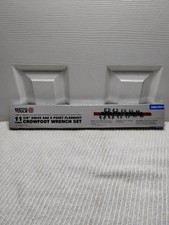 Matco Tools 11pcs SAE Flare Nut Crowfoot Wrench Set 3/8" Drive 6 Point SRBCFN11C