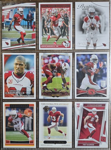 Arizona Cardinals NFL Football Card Lot (See Description) - Picture 1 of 2