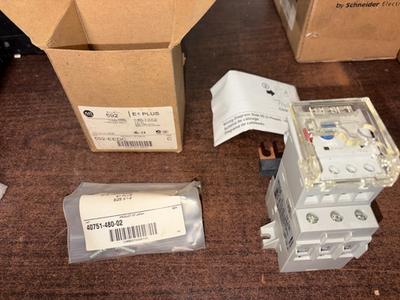 #ad NOS ALLEN BRADLEY 592 EEDC MANUAL AUTO MANUAL RESET OVERLOAD RELAY . B499 $299.99