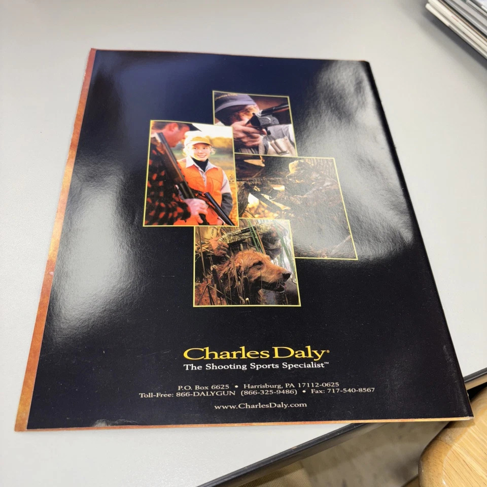 Catálogo Charles Daly 2003 Escopetas Rifles Pistola Semiautomáticos Perno Acción De Colección Foto 2 de 4