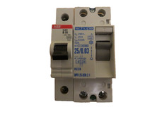 Schupa FI Schutzschalter 25/0,03A 2polig mit LS Schalter B25A