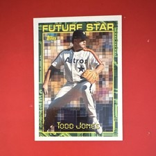 Topps 1994 Todd Jones #97 Future Star Rookie Card - NM . rookie card picture