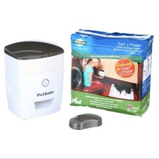Petsafe Train N Praise Dog Treat Potty Dispenser Remote Training System NIB OB