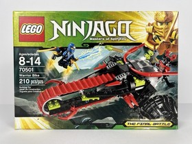 LEGO NINJAGO: Warrior Bike (70501) 100% Complete With Minifigs, Box & Manual