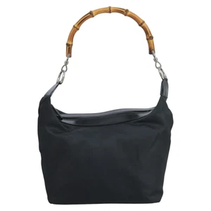 Sac à main Gucci bambou noir synthétique authentique