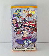 Rocket Power - Maxing Out - 5 Episodes VHS, 2004 Nickelodeon Paramount TESTED