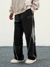 Men's casual loose sweatpants with pockets, light and comfortable