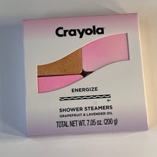 Crayola Shower Steamers NEW in Packaging Grapefruit  Lavendar Oil