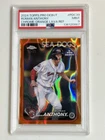 2024 Topps Pro Debut Roman Anthony Chrome Orange Lava Refractor /25 #PDC39 PSA 9