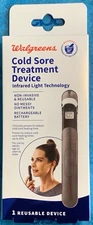 Walgreens Cold Sore Treatment Device infrared Light Technology New
