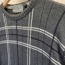 Vintage Grandpa Grunge Sweater Mens XL Alt Neutrals 90s Y2K Oscar