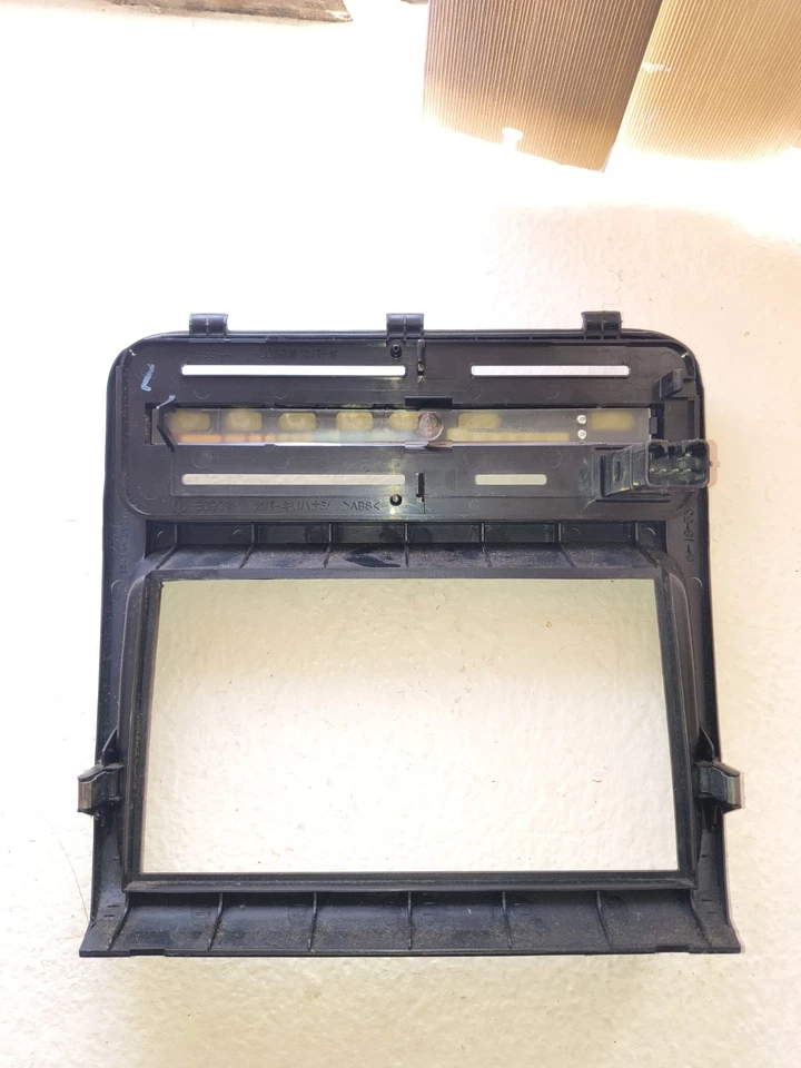 Toyota Tercel CE, bisel de radio de tablero, 1995-1998, negro, 55412-16110 Foto 2 de 2