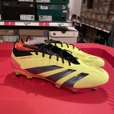 Adidas Predator Elite SG Soccer Cleats Soft Ground Solar Yellow Men's Size 10