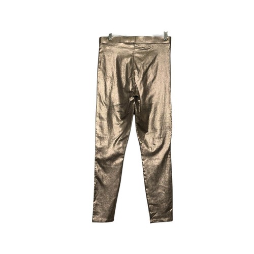 Oober Swank metallic gold high waist moto leggings size XL - Bild 9 von 9