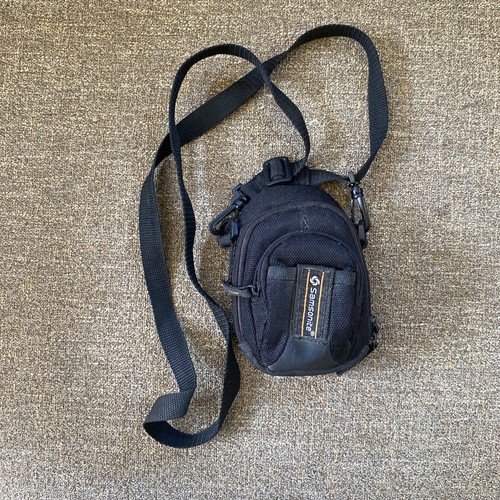 Samsonite Camera Bag 3 Pockets Photo Camera Pouch Black w/ Carrying Strap - Picture 2 of 4