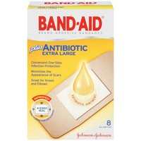 6 Pack Band-aid Adhesive Bandages Plus Antibiotic Extra Large - 8 Count Ea on sale 6 Pack Band-aid Adhesive Bandages Plus Antibiotic Extra Large - 8 Count Ea on sale