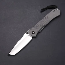 Chris Reeve Knives Umnumzaan - Sand Blasted / Tanto MagnaCut Blade