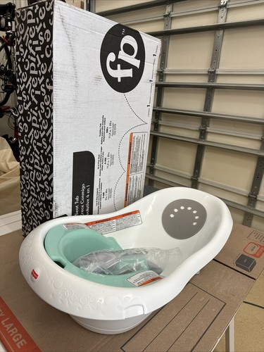 Fisher-Price Baby To Toddler Bath 4-In-1 Sling ‘N Seat Tub With Removable insert - Picture 4 of 4