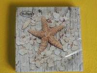 20 Servietten Muscheln Seestern 1 Packung Ovp Motivservietten Maritim Holz Ti Fl