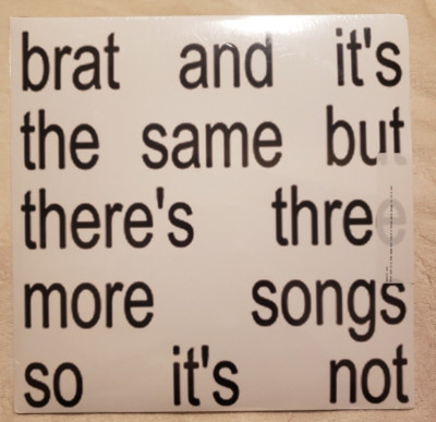 2 LP  XCX   Brat And It's The Same But There's Three More Songs -  Vinyl
