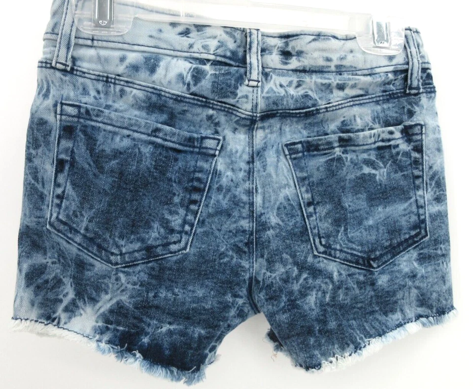 JUMPING BEANS MID RISE CUT OFF SHORTIE SHORTS Girl's Size 7 ADJUSTABLE WAIST - Image 3 of 4