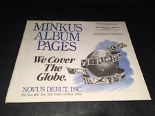 New Minkus All American United States Stamp Album Supplement Pages- 1993 Part 3