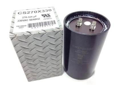 IRP NEW - 270-324 uF Round Start Capacitor 330 vac CS270X330 volt 270X330
