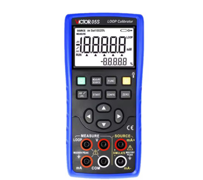Loop Calibrator Current & Waveform Analog Output 0-30mA Transmitter DCV DCI Test