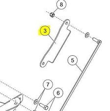 Western Part 40945 - Dodge Ram Mount Kit Plow Mount Thrust Arm Western Part 40945 - Dodge Ram Mount Kit Plow Mount Thrust Arm