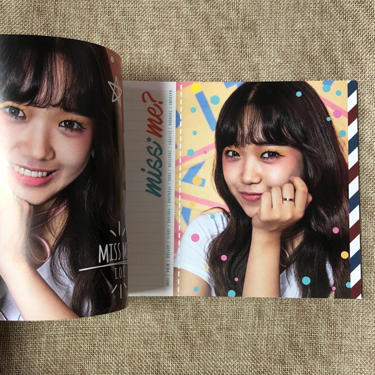 I.O.I HAND SIGNED #2 [ Miss Me? ] 2nd Mini Album Autographed / NO