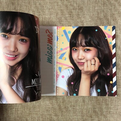 I.O.I HAND SIGNED #2 [ Miss Me? ] 2nd Mini Album Autographed / NO