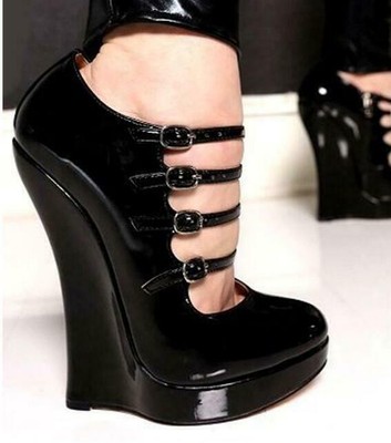 high heels and wedges