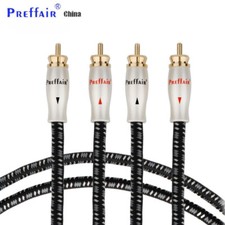 OCC Digital 2RCA To 2RCA Audio Cable Gold Plated RCA Plug High Audio Cable