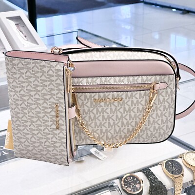 21年5月 MICHAEL KORS JET SET ITEM CHAIN XBODY MICHAEL KORS JET SET ITEM CHAIN CROSSBODY BAG GRAPHIC LOGO