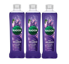 Radox Feel Relaxed Bath Soak 500ml x 3